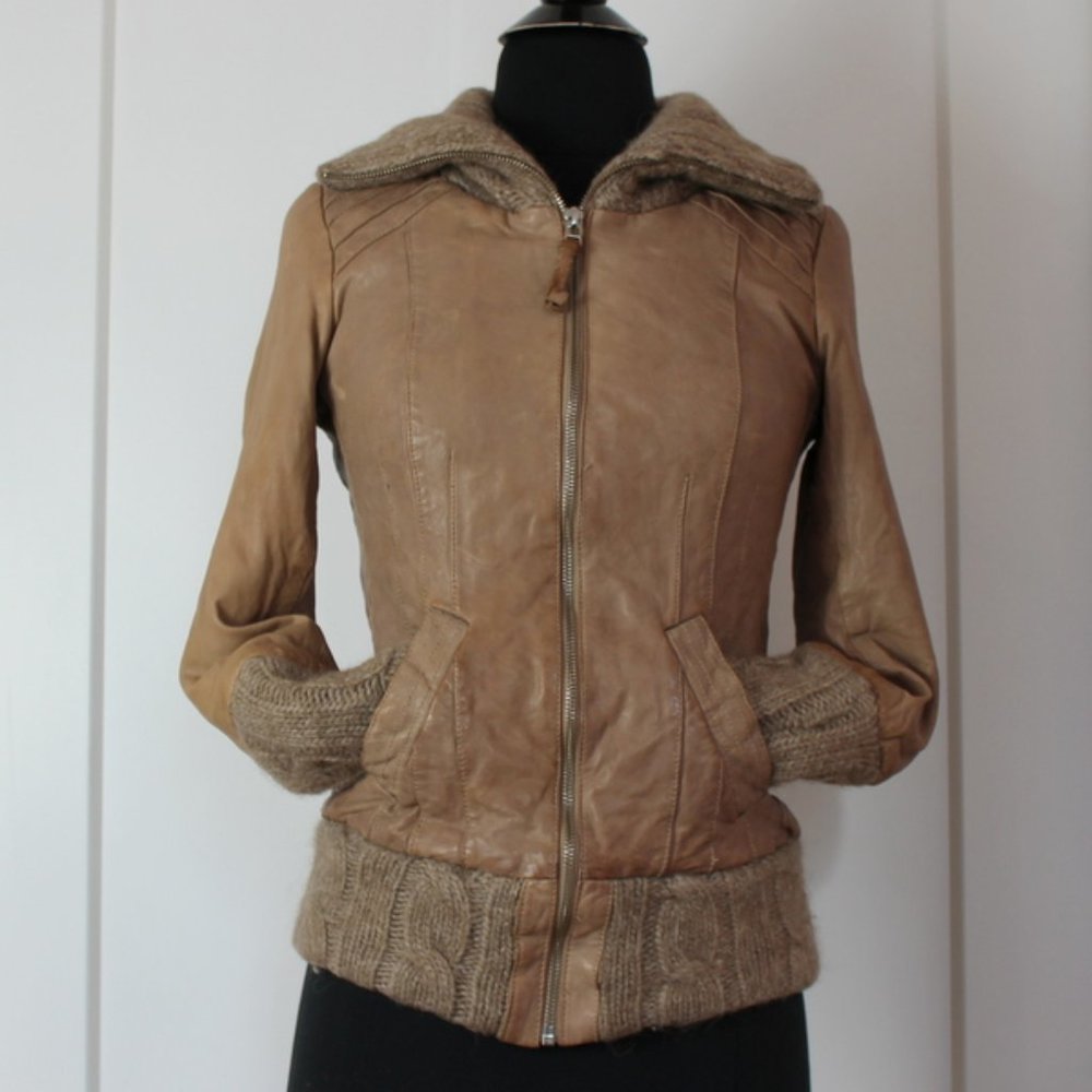 Mackage leather jacket